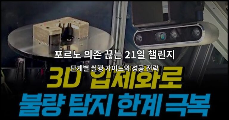 포르노 의존 끊는 21일 챌린지: 단계별 실행 가이드와 성공 전략