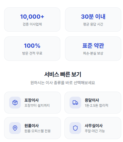 베스트무브의 다양한 서비스와 특징을 소개하는 썸네일 이미지